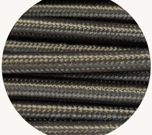 Gunmetal Fabric Cable