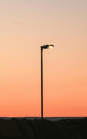 10m MH 1 Step Ø114mm & Ø76mm Plinth Mounted