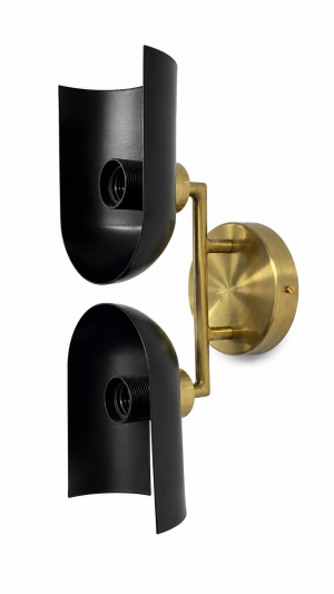 brck227: Twin ARC Wall Light