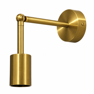 BRCK122: Swivel Brass Wall Sconce