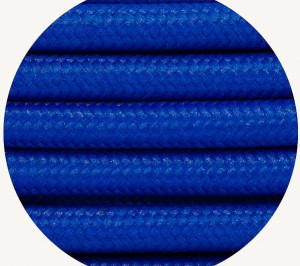 sfc028: Royal Blue Fabric Cable