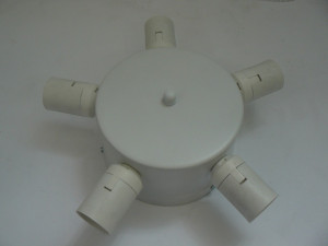 5 Light ES Ceiling Fitting