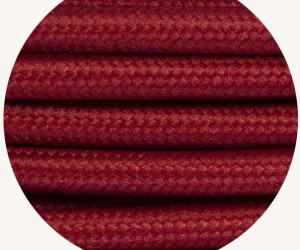 Maroon Fabric Cable