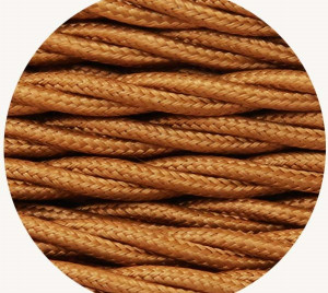 Whiskey Twisted Fabric Cable