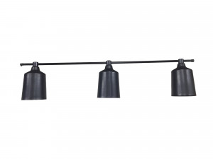 chan5: 3 Shade Canister Chandelier